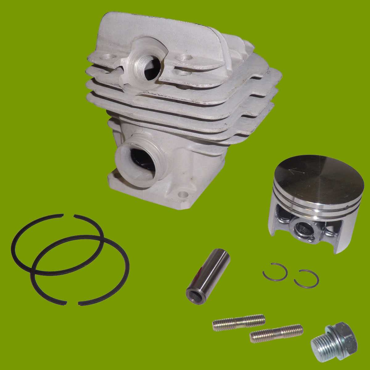 Serie Segmenti Pistone Per STIHL 026, MS260 - MS 260 C Vecchia Edizione 11210343010 - Foto 3